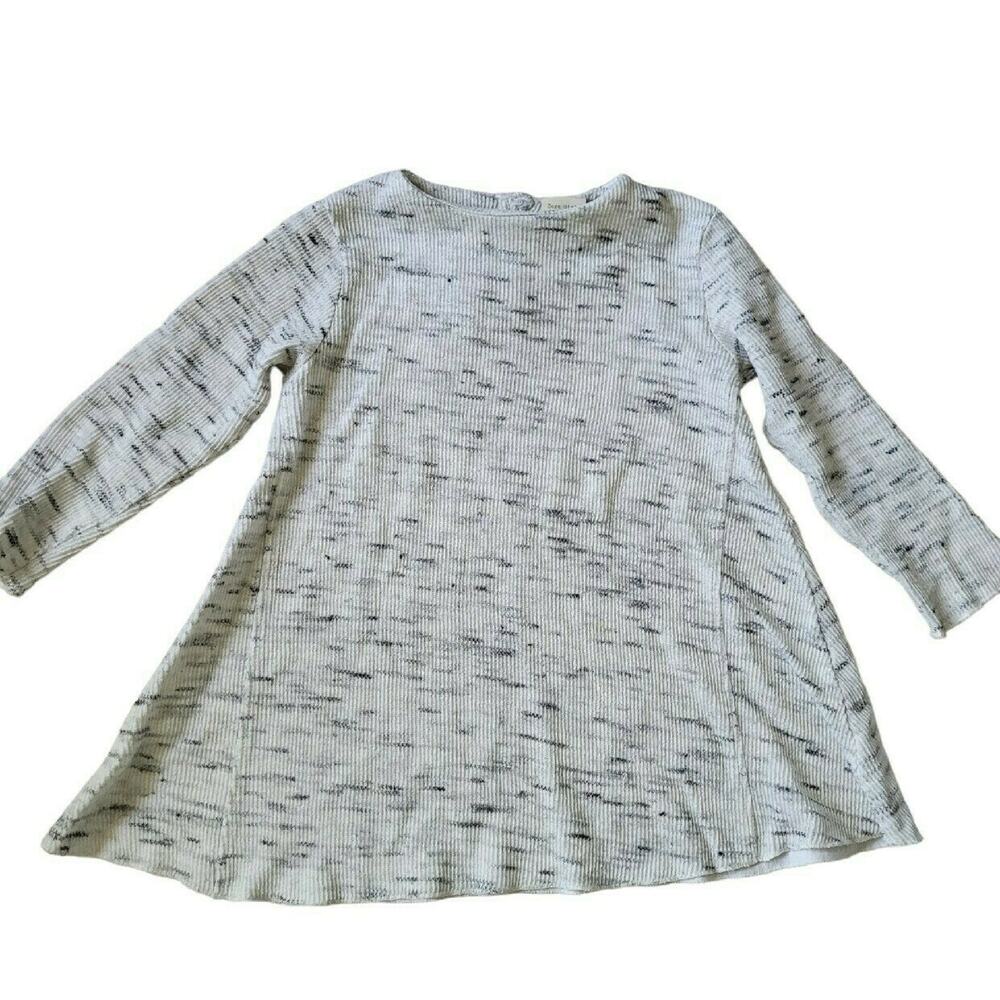 Zara Long Sleeve Marle Gray Tunic|Dress